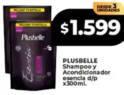 Supermayorista Vital Plusbelle shampoo y acondicionador esencia d/p oferta