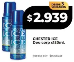 Supermayorista Vital Chester ice deo corp oferta