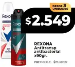 Supermayorista Vital Rexona antitransp antibacterial oferta