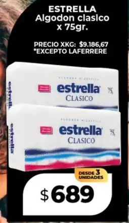 Supermayorista Vital Estrella algodon clasico oferta