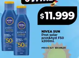 Supermayorista Vital Nivea sun prot solar prot&hyd F50 oferta
