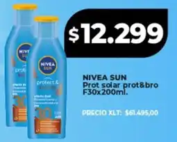 Supermayorista Vital Nivea sun prot solar prot&bro F30 oferta