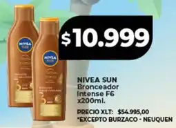 Supermayorista Vital Nivea sun bronceador intense F6 oferta