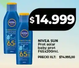 Supermayorista Vital Nivea sun prot solar baby prot F65 oferta