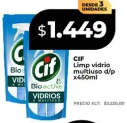 Supermayorista Vital Cif limp vidrio multiuso d/p oferta