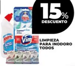 Supermayorista Vital Harpic/ pato vim limpieza para inodoro todos oferta