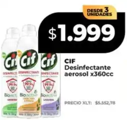 Supermayorista Vital Cif desinfectante aerosol oferta