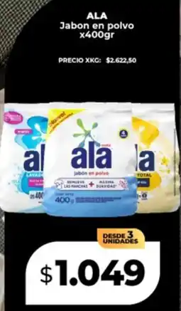 Supermayorista Vital Ala jabon en polvo oferta