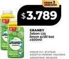 Supermayorista Vital Granby jabon liq limon p/dil bot oferta