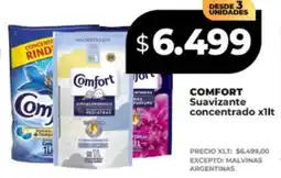 Supermayorista Vital Comfort suavizante concentrado oferta