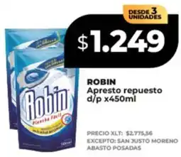 Supermayorista Vital Robin apresto repuesto d/p oferta