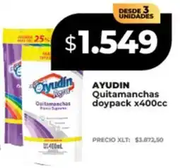 Supermayorista Vital Ayudin quitamanchas doypack oferta