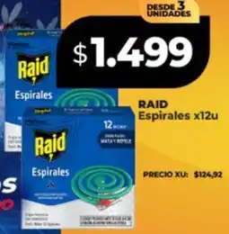 Supermayorista Vital Raid espirales oferta