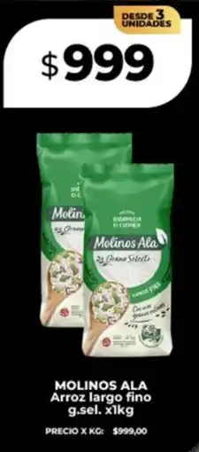 Supermayorista Vital Molinos ala arroz largo fino g.sel. oferta
