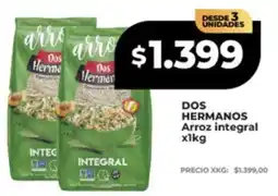 Supermayorista Vital Dos hermanos arroz integral oferta