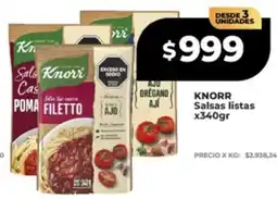 Supermayorista Vital Knorr salsas listas oferta
