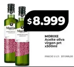 Supermayorista Vital Morixe aceite oliva virgen prt oferta