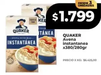 Supermayorista Vital Quaker avena instantanea oferta