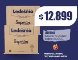 Supermayorista Vital Ledesma azucar superior sobre oferta