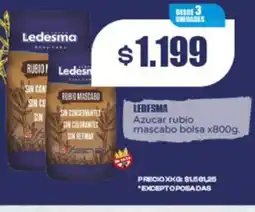 Supermayorista Vital Ledesma azucar rubio mascabo bolsa oferta