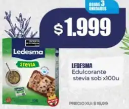 Supermayorista Vital Ledesma edulcorante stevia sob oferta