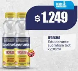 Supermayorista Vital Ledesma edulcorante sucralosa bot oferta
