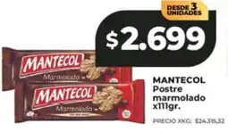 Supermayorista Vital Mantecol postre marmolado oferta