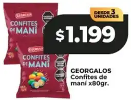 Supermayorista Vital Georgalos confites de maní oferta