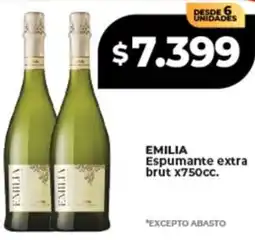 Supermayorista Vital Emilia espumante extra brut oferta