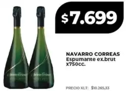 Supermayorista Vital Navarro correas espumante ex.brut oferta