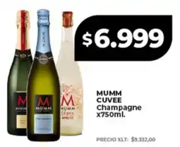Supermayorista Vital Mumm cuvee champagne oferta