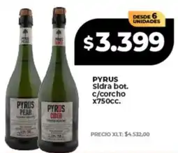 Supermayorista Vital Pyrus sidra bot. c/corcho oferta