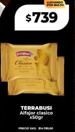 Supermayorista Vital Terrabusi alfajor clasico oferta