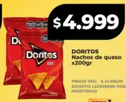 Supermayorista Vital Doritos nachos de queso oferta