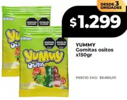 Supermayorista Vital Yummy gomitas ositos oferta