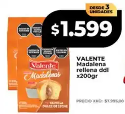 Supermayorista Vital Valente madalena rellena ddl oferta