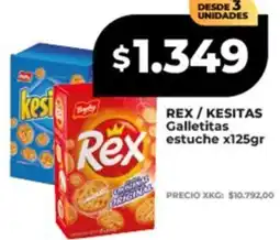 Supermayorista Vital Rex / kesitas galletitas estuche oferta