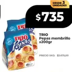 Supermayorista Vital Trio pepas membrillo oferta