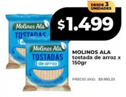 Supermayorista Vital Ala molinos tostada de arroz oferta