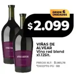 Supermayorista Vital Viñas de alvear vino red blend oferta