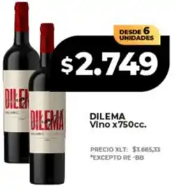 Supermayorista Vital Dilema vino oferta
