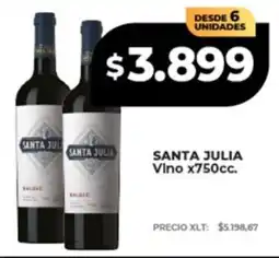Supermayorista Vital Santa julia vino oferta