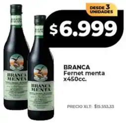 Supermayorista Vital Branca fernet menta oferta