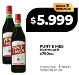 Supermayorista Vital Punt e mes vermouth oferta