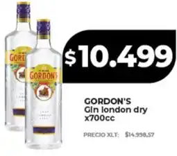 Supermayorista Vital Gordon's gin london dry oferta