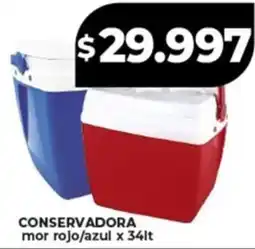 Supermayorista Vital Conservadora mor rojo/azul oferta