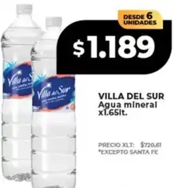 Supermayorista Vital Villa del sur agua mineral oferta