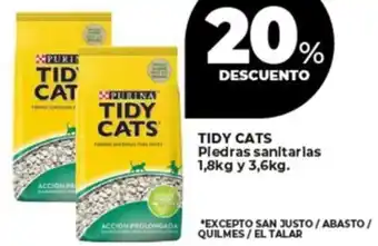 Supermayorista Vital Tidy cats piedras sanitarlas oferta