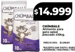 Supermayorista Vital Chúmbale alimento para gato sabor pescado oferta