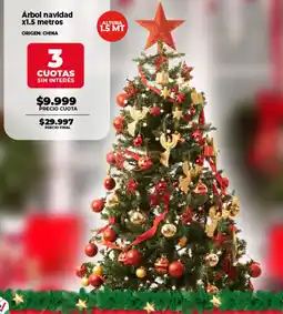 Supermayorista Vital Árbol navidad oferta